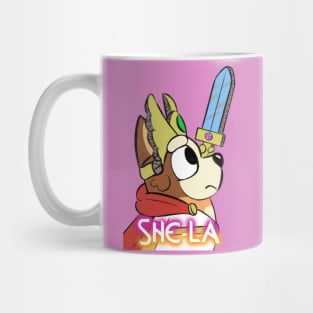 Chilli Heeler is Shela Mug